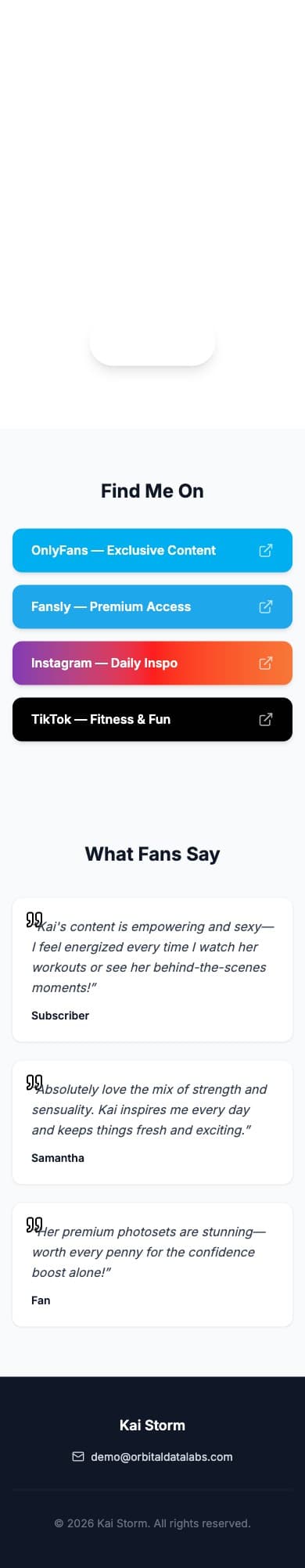 Kai Storm — Fitness & Boudoir